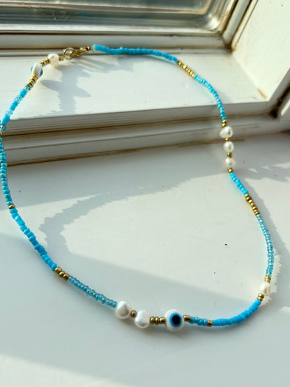 Keeping it Teal Necklace
