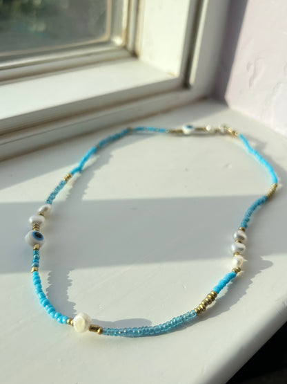 Keeping it Teal Necklace