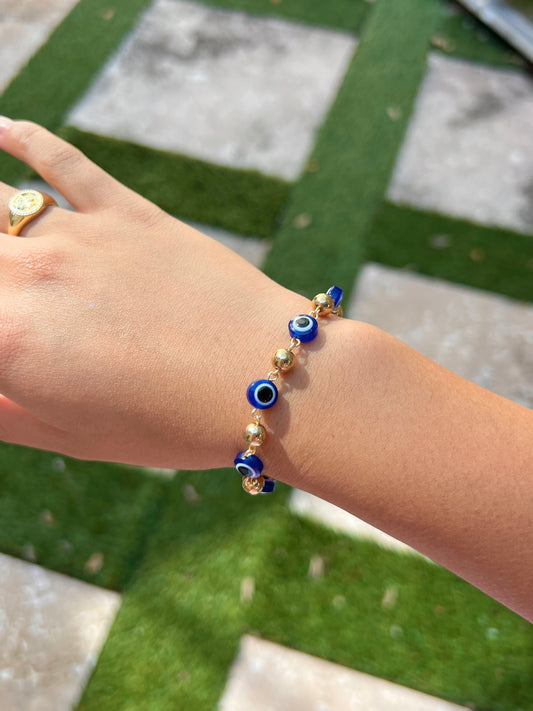 Golden Eyes Bracelet